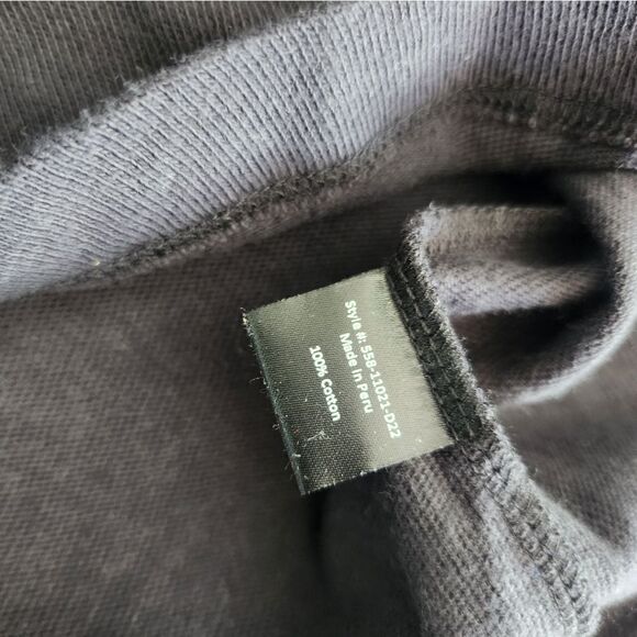 Jenni kayne crewneck oversized sweatshirt cotton light sweater - Picture 10 of 11